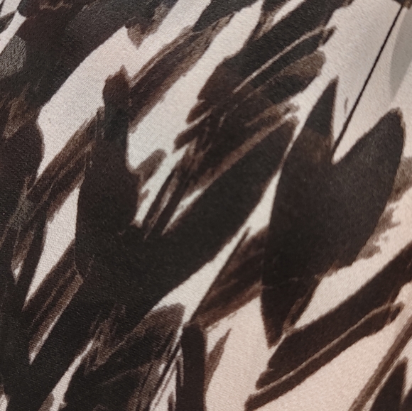 Nili Lotan Silk Feather Print Halter Dress Size Small - Picture 7 of 8